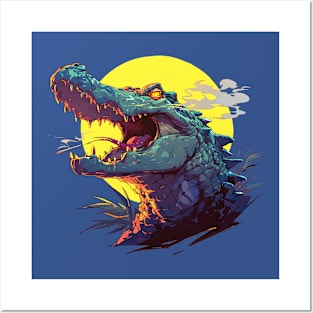 crocodile Posters and Art